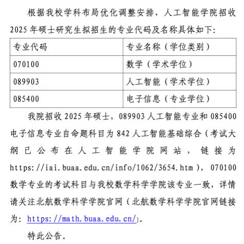 逻科斯考研：关于2025考研初试调整通知