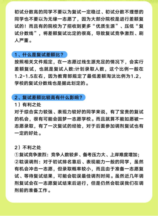 逻科斯考研：过线等于上岸！这些院校采取等额复试！