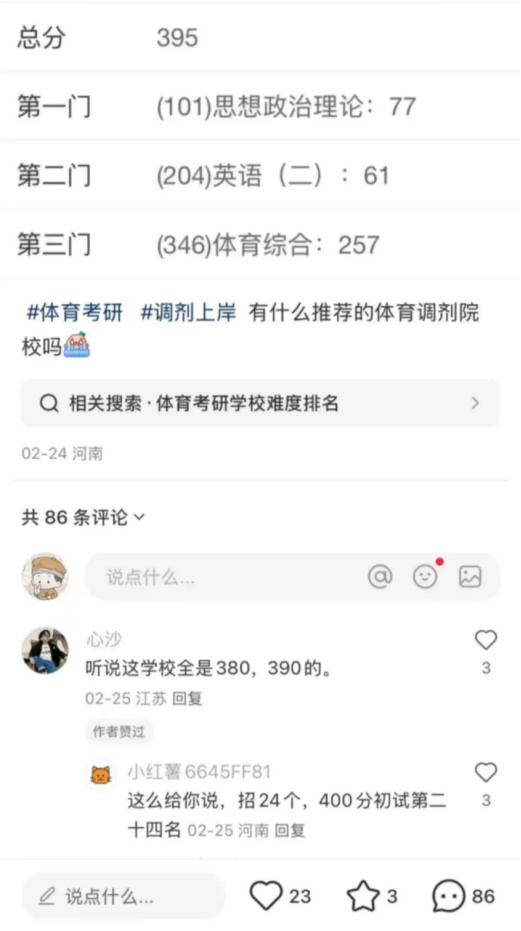 逻科斯考研：不敢信！考了395分没进复试